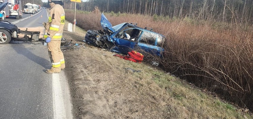 Wypadek w Libiążu spowodował dziś duże utrudnienia w ruchu