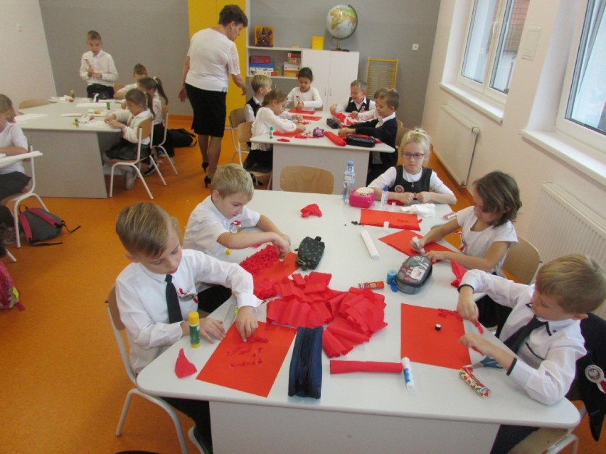 Święto Niepodległości w Szkole Podstawowej w Kiełpinie