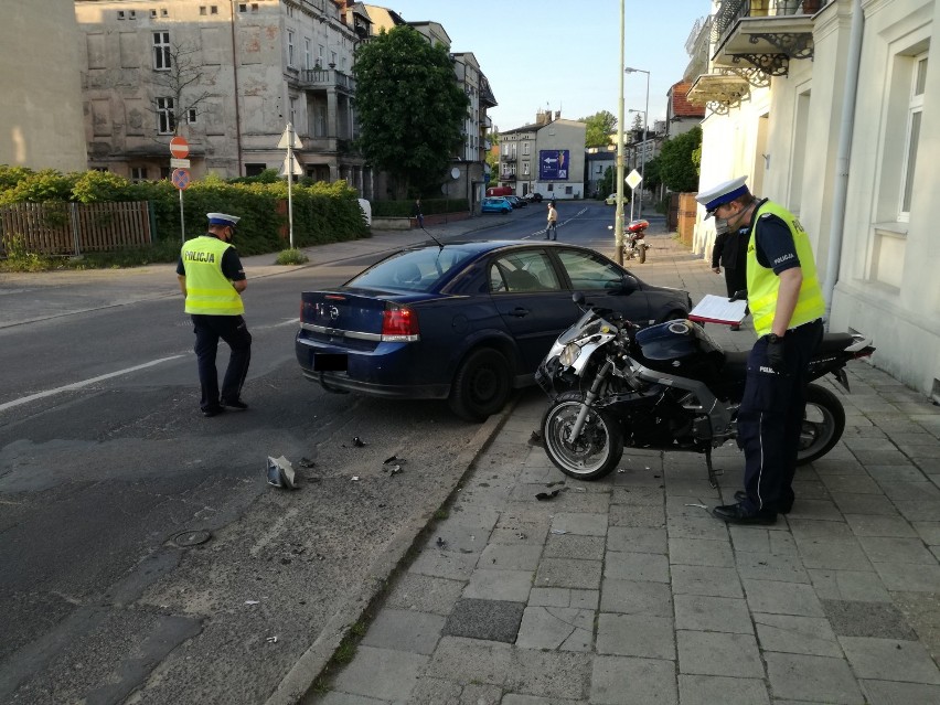 Wypadek w Kaliszu. Motocyklista potrącona przez pijanego...