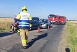 Gmina Witkowo. Cztery auta zderzyły się na drodze z Witkowa do Skorzęcina