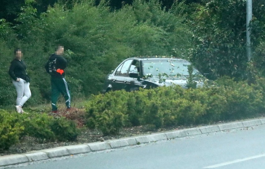 Wypadek na ulicy Witelona w Legnicy [ZDJĘCIA]