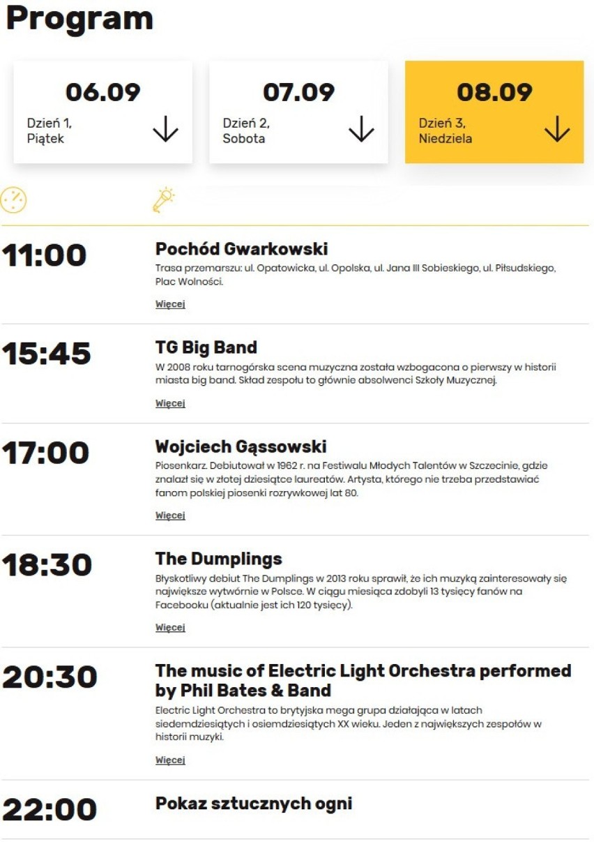 Znamy program Gwarków 2019. Tarnowskie Góry będą świętowały dni miasta w blasku gwiazd