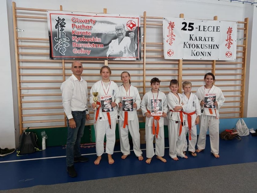 Pałucki Klub Kyokushin Karate z turnieju w Golinie wrócił z...