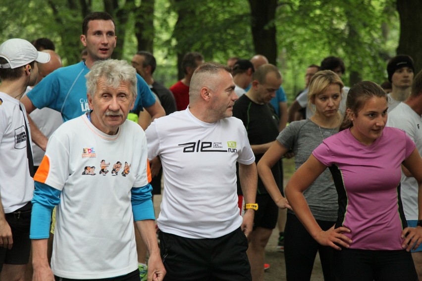 Parkrun Łódź. Bieg w parku Poniatowskiego - 27 czerwca 2015