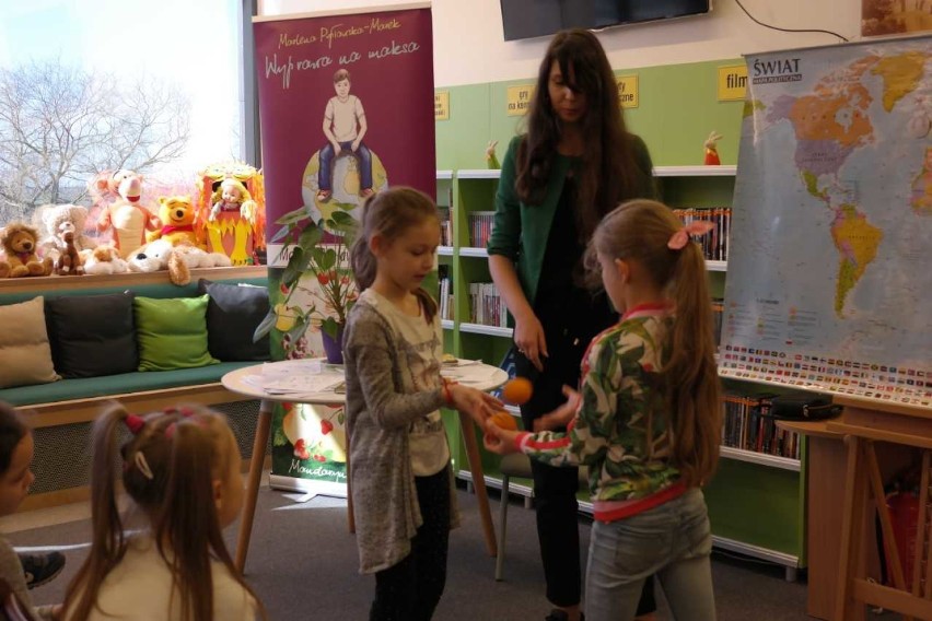 Najmłodsi spotkali się z pisarką w ramach Międzynarodowego Dnia Książki dla Dzieci 