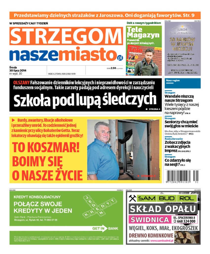 Okładka najnowszego numeru Strzegom Nasze Miasto