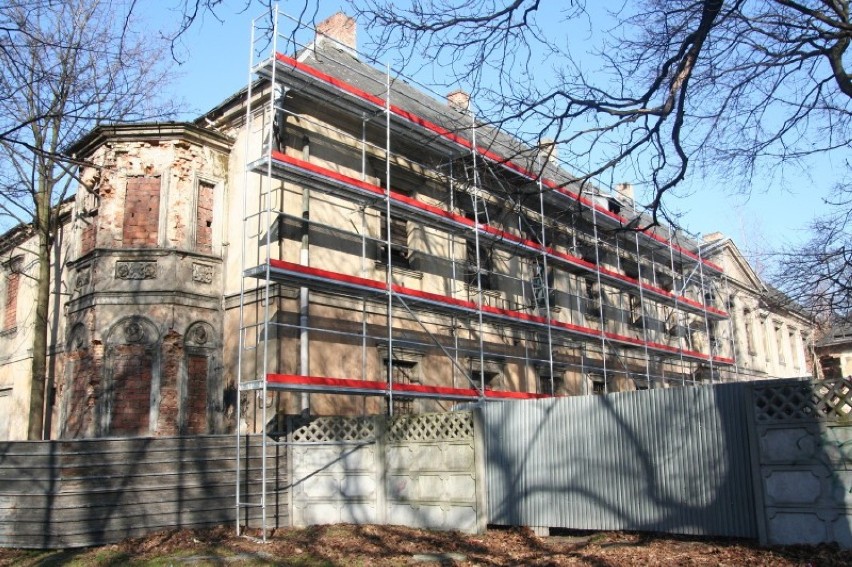 Pałac Donnersmarcków w Siemianowicach: Rozpoczął się remont...
