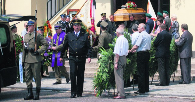 Pogrzeb odbył się w sobotę w kościele garnizonowym