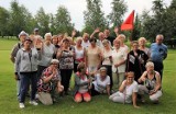 Akademia Seniora z Krajenki na polu golfowym w Olszewce