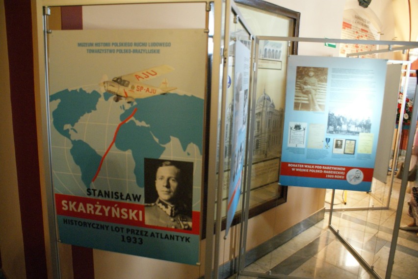 Wystawę o Stanisławie Skarżyńskim można oglądać w kaliskim...