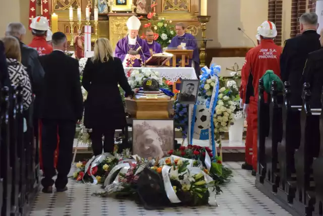 Pogrzeb Dominika Godźka, tragicznie zmarłego górnika KWK Pniówek