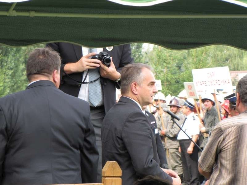 Strażacy z Rudy Wieczyńskiej na podium w Cichowie