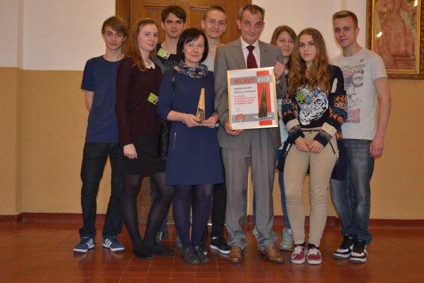 Nagroda „Wilamy” 2013 dla III Liceum Ogólnokształcącego im. Królowej Jadwigi w Inowrocławiu