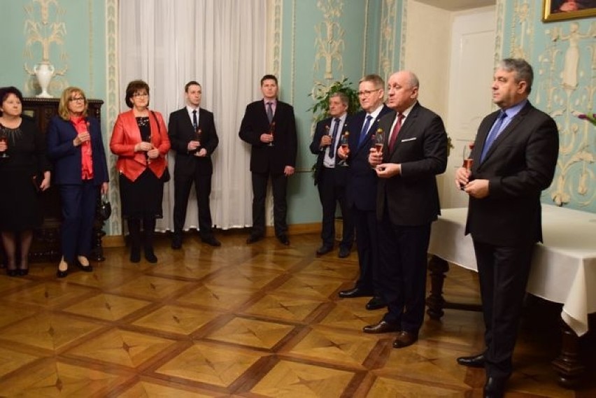 Liderzy powiatowi spotkali się w pałacu w Lewkowie [FOTO]