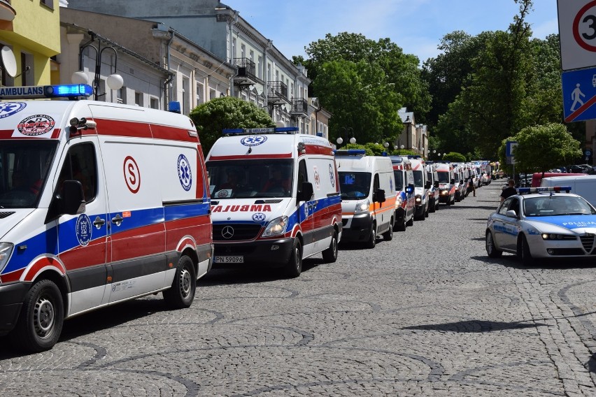 Parada ambulansów i finał Mistrzostw Ziemi Lubelskiej w Ratownictwie Medycznym
