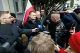 Protest rolników w Białymstoku. Był przemarsz i rozsypanie słomy