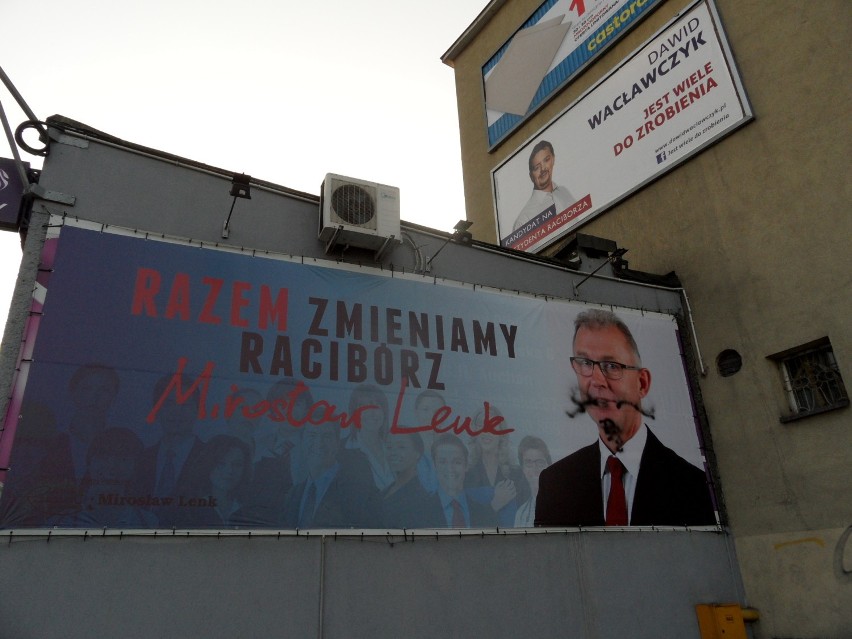 Wybory 2014 w Raciborzu: Niszczą plakaty wyborcze