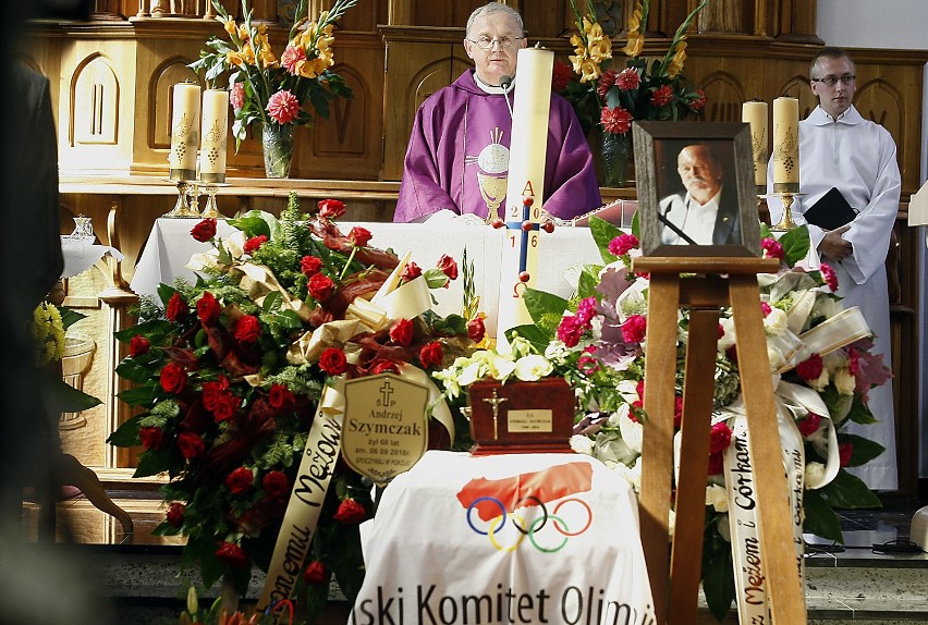 Pogrzeb Andrzeja Szymczaka