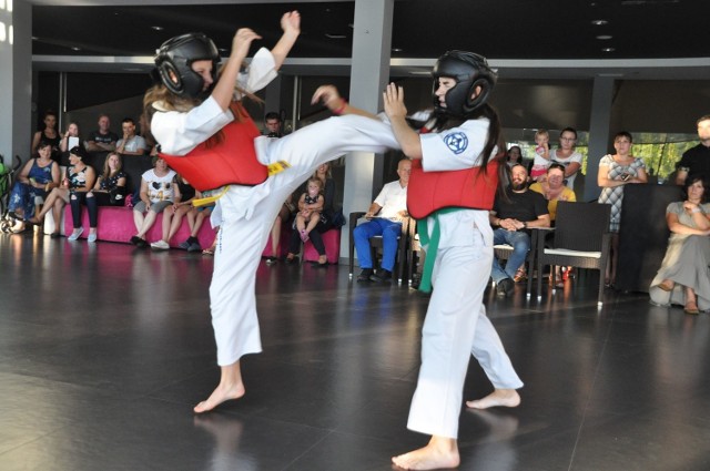 Podczas finału akademii jej uczestnicy prezentowali wysokie umiejętności w karate.