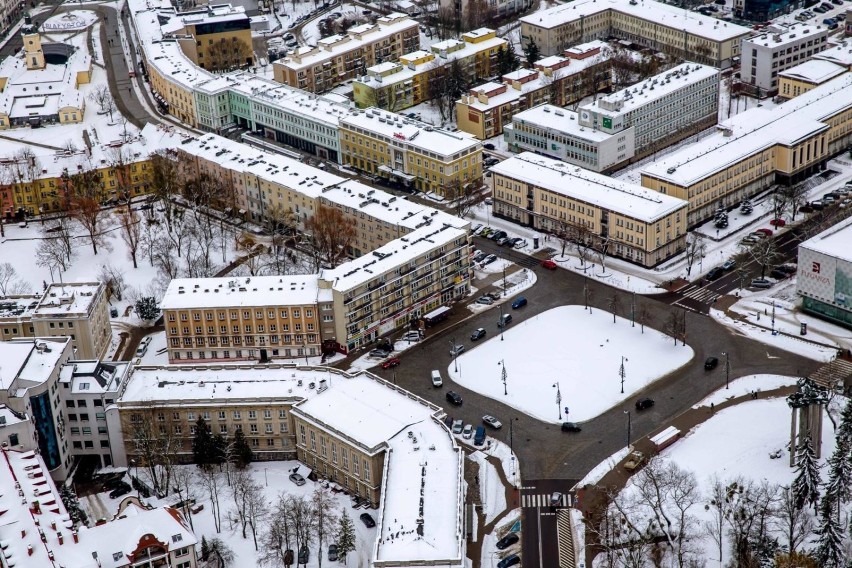 2019-01-12 bialystok z lotu ptaka zima snieg fot. wojciech...