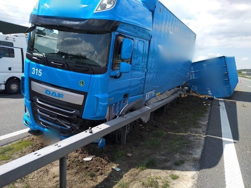 Wypadek na A4. Autostrada nieprzejezdna w kierunku Tarnowa