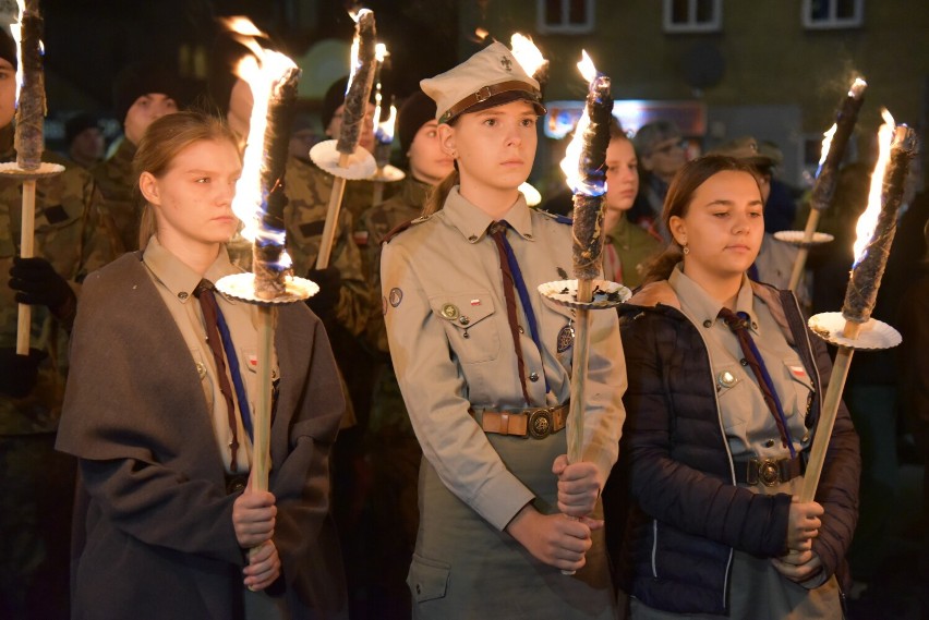 Jarosławianie uczcili 104. rocznicę odzyskania niepodległości [ZDJĘCIA]