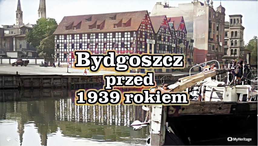 Tak prezentowała się Bydgoszcz przed nadejściem 1939 roku....