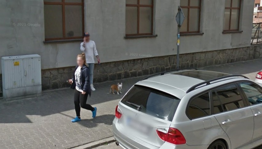 Zdjęcia z Google Street View wykonane w Rawiczu