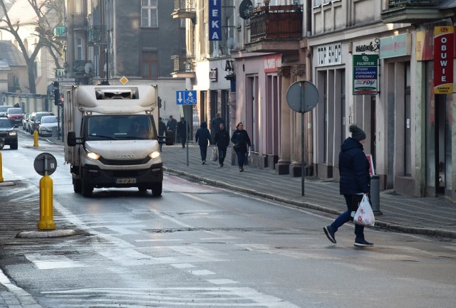 Próg zwalniający na ulicy Śródmiejskiej został zlikwidowany