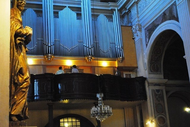 Co tydzień w kościele o.o. Jezuitów odbywają się koncerty organowe