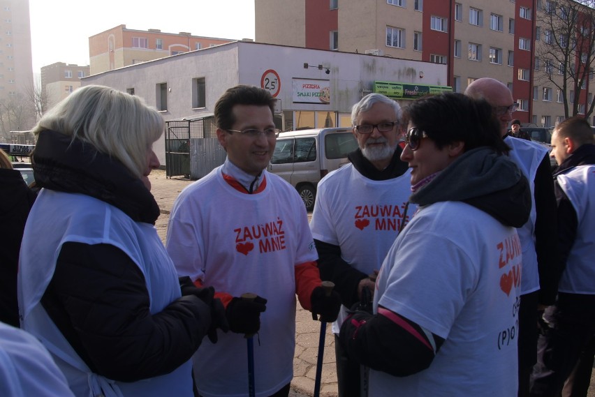 Fotorelacja z akcji  „Zauważ mnie. Chodź (p)o zdrowie”