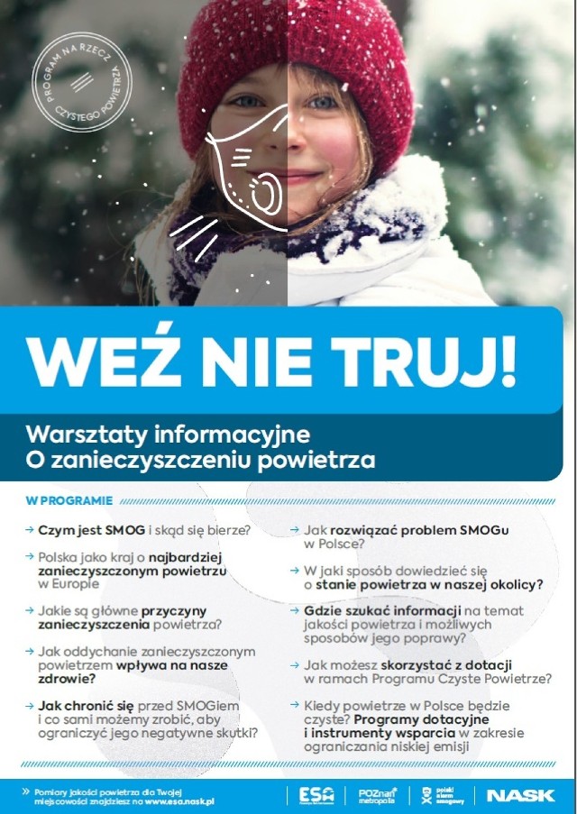 We wtorkowe popołudnie weź na warsztat czyste powietrze!