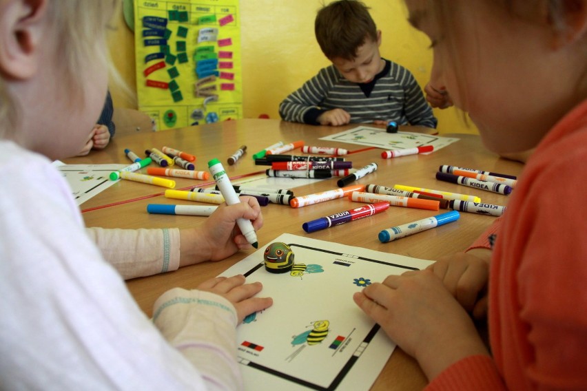 Szkoła Podstawowa nr 28 w Lublinie. Dzieci uczyły się podstaw programowania