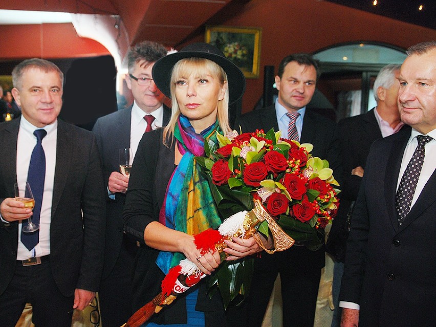 Komisarz UE Elżbieta Bieńkowska na spotkaniu z przedsiębiorcami
