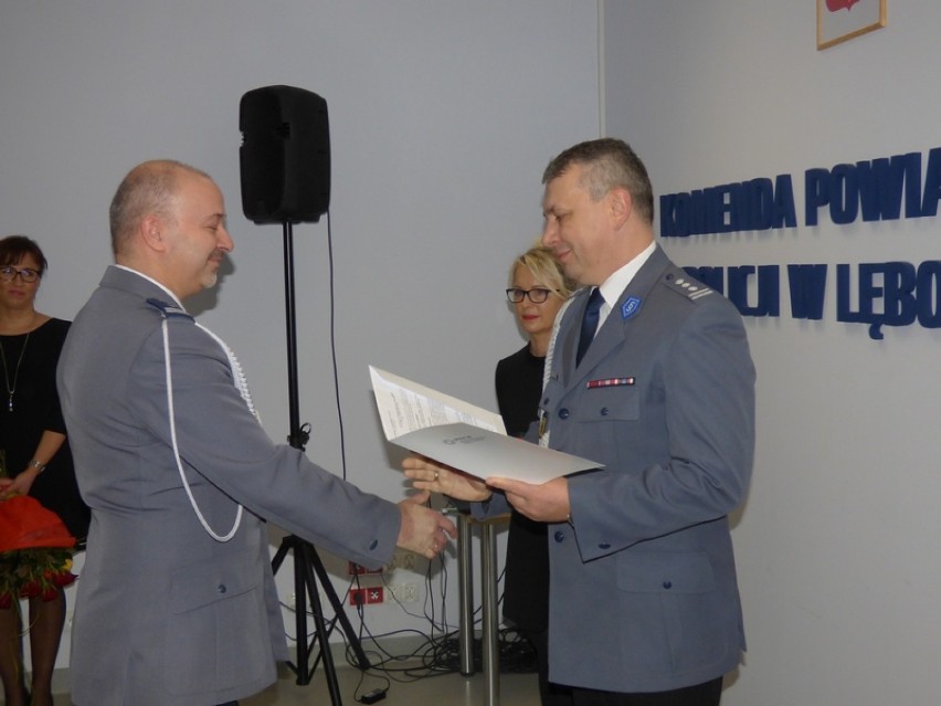 Zmiana na stanowisku komendanta lęborskiej policji  ZDJĘCIA