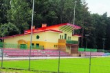 Budynek klubowy na stadionie w Nieborowie jest okazały