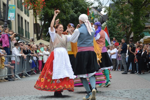 23.08.2015 zakopane 
parada festiwal folkloru ziem gorskich parada na krupowki
fot. lukasz bobek / polskapress