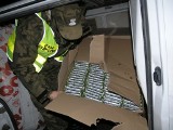 Pogranicznicy znaleźli w aucie tytoń o wartości 100 tys. złotych