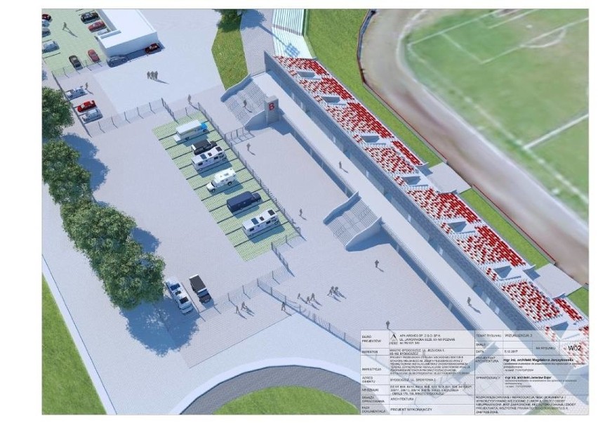 Modernizacja stadionu przy ul. Sportowej 2 w Bydgoszczy jest...
