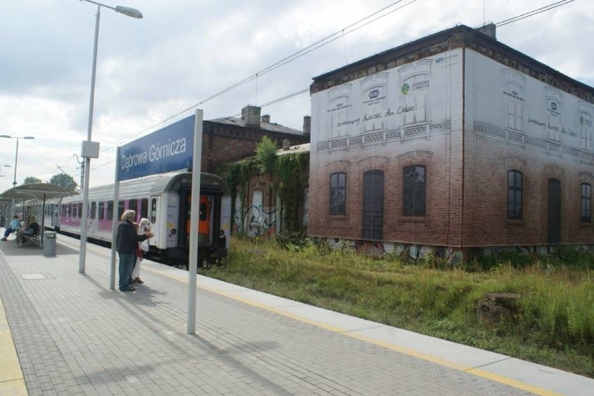 W Dąbrowie Górniczej obok dworca PKP, który zostanie...