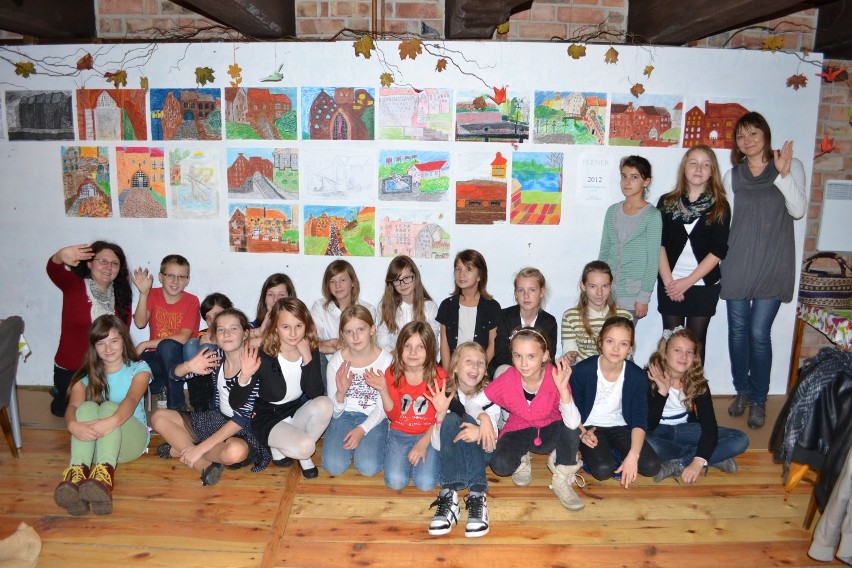 Dzieci z SP 16 wystawiły swoje prace w muzeum