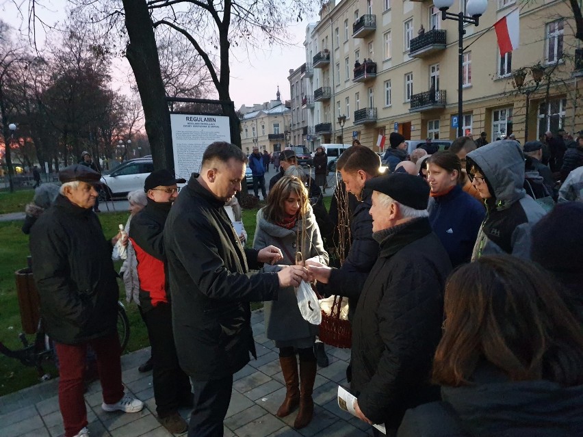 Otwarcie placu Niepodległości w Piotrkowie