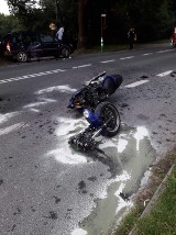 Wypadek w Radochowie. Nie żyje 22-letni motocyklista 