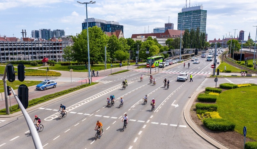 Wielki przejazd rowerowy ulicami Gdańska