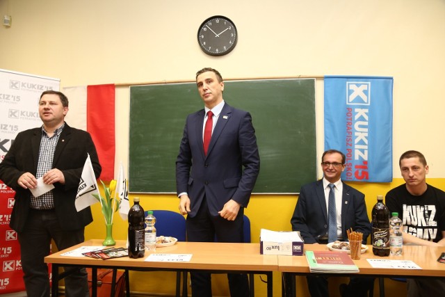 W niedzielę w Piotrkowie odbyło się spotkanie z Jarosławem Sachajko, posłem Kukiz'15, przewodniczącym sejmowej komisji rolnictwa