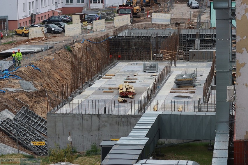 Tak wygląda budowa nowego pawilonu Wojewódzkiego Szpitala...