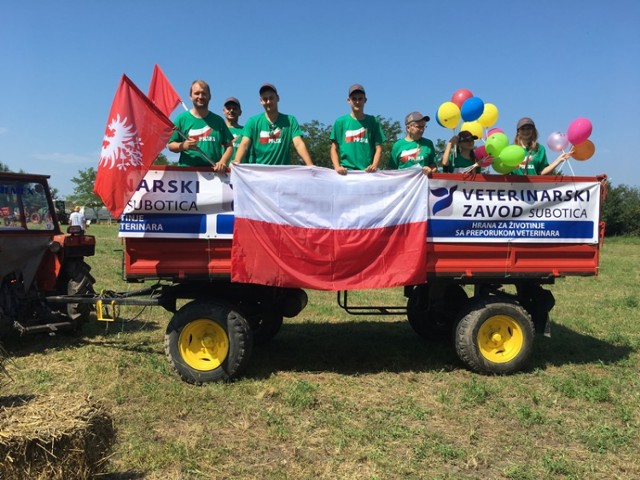 Z Zespołu Szkół Rolniczych prosto do Serbi