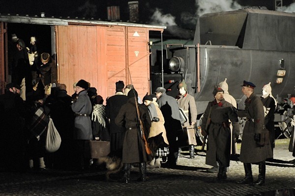 Przemyśl: Niesprawny telebim podczas rekonstrukcji historycznej