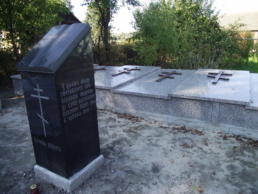 Gmina Chełm. 75 rocznica  mordu w Wierzchowinach