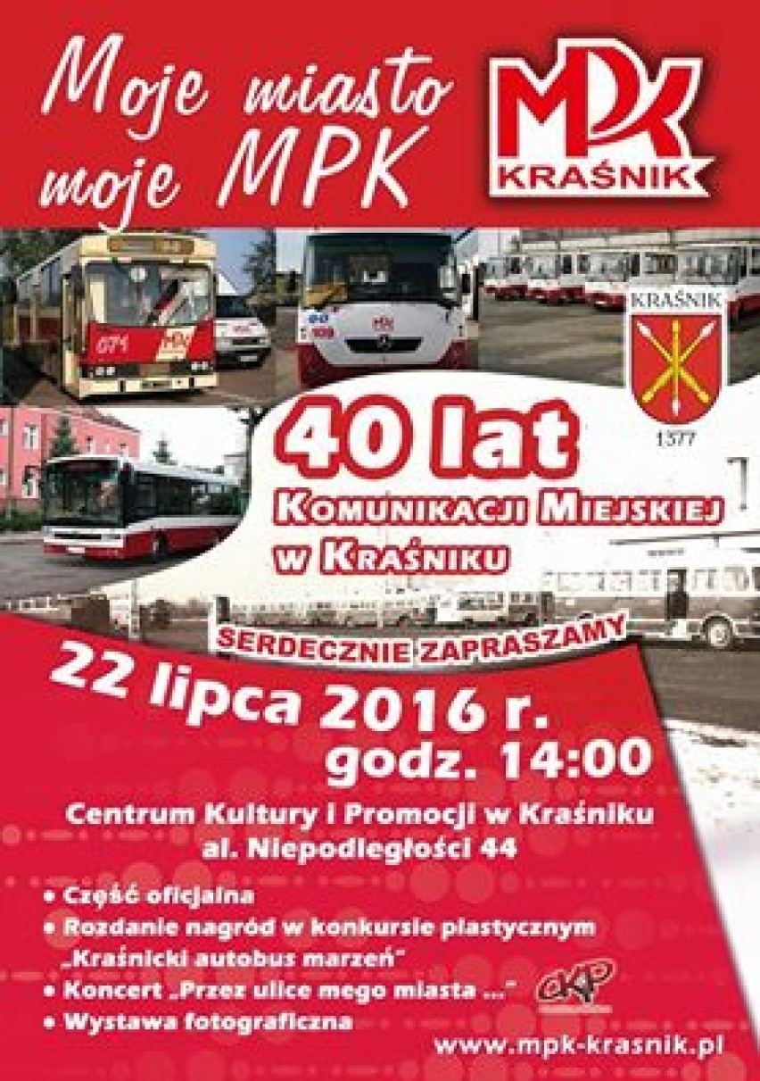 Kraśnickie MPK obchodzi 40 lat istnienia